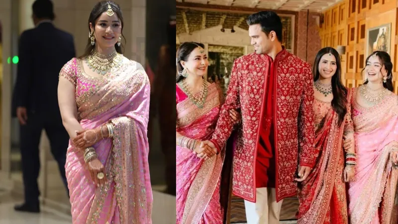 Sara Tendulkar stylish look at her brother wedding goes viral start praising her after seeing photo