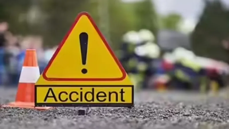 Jharkhand Chatra road accident Scorpio rams into a motorcycle