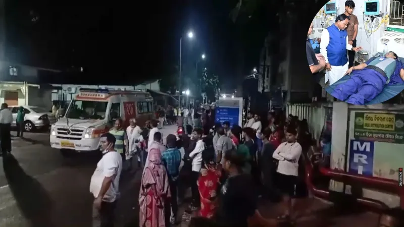 ओडिशा के एससीबी मेडिकल कॉलेज में लगी भीषण आग, अब तक 10 मरीजों की मौत, हादसे की जांच के आदेश