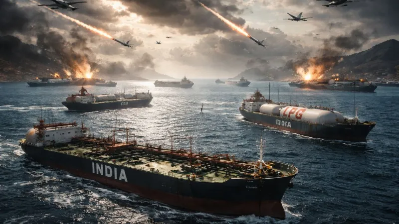 होर्मुज स्ट्रेट से भारत आ रहे LPG के 6 टैंकर, सरकार ने कहा- नहीं होगी पेट्रोल-डीजल और रसोई गैस की कमी