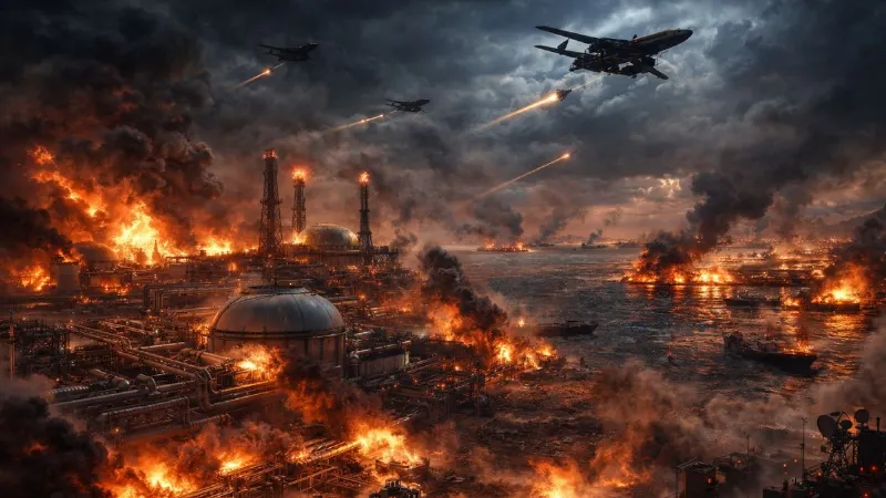 जंग की आग में जल रहे गैस और तेल रिजर्व! ईरान से कतर तक मची तबाही, भारत की सप्लाई पर क्या होगा असर?