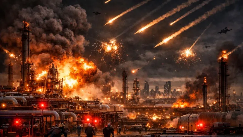 ईरान का UAE पर प्रचंड प्रहार! सबसे बड़े गैस कॉम्प्लैक्स पर किया मिसाइल अटैक, भारत पर क्या होगा असर?