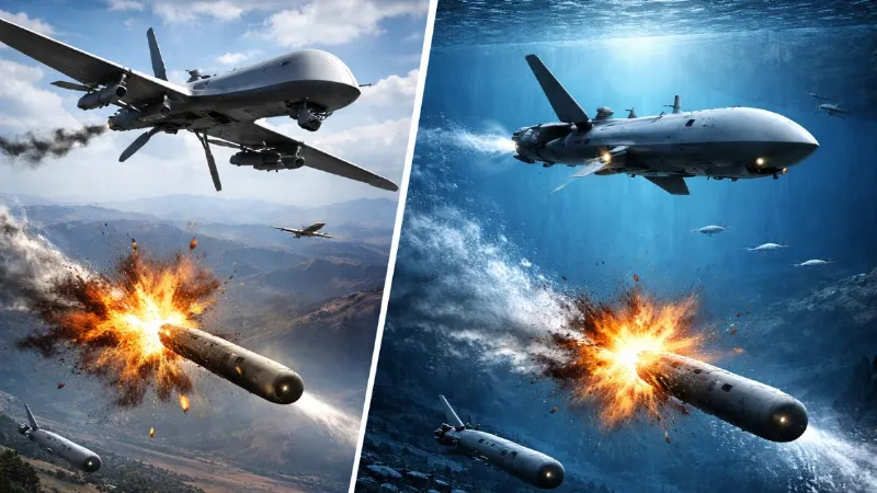 Indian drone AVATAAR that can destroy enemies in the air and underwater