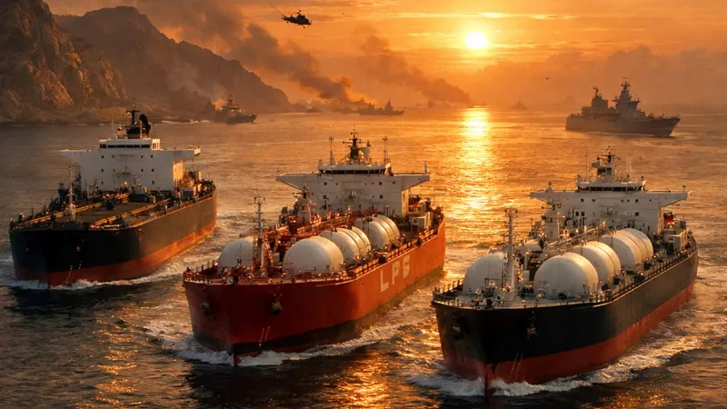 LPG Supply: होर्मुज के रास्ते भारत आ रहे 3 जहाज, नहीं होगी गैस-पेट्रोल की दिक्कत! युद्धपोत तैनात