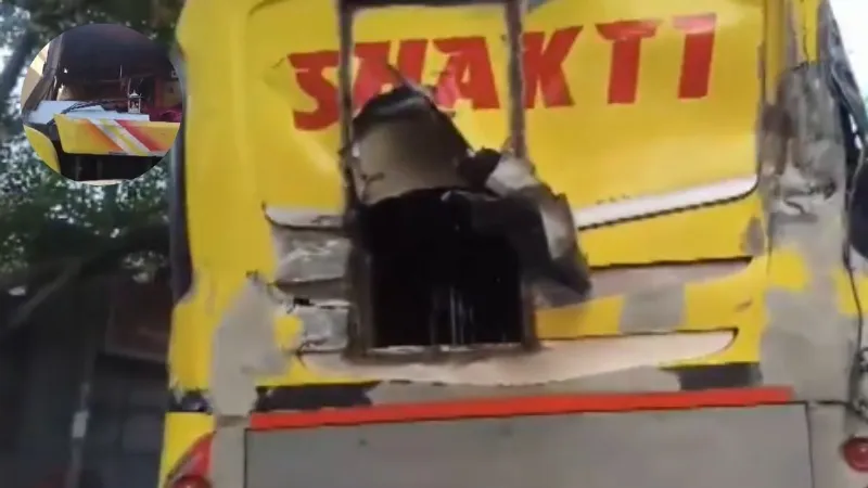 Delhi Horrific road accident in Karol Bagh two dead many injured as double decker bus overturns