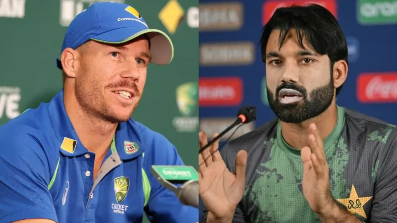 PSL 2026 Warner angry over Rizwan actions in press conference