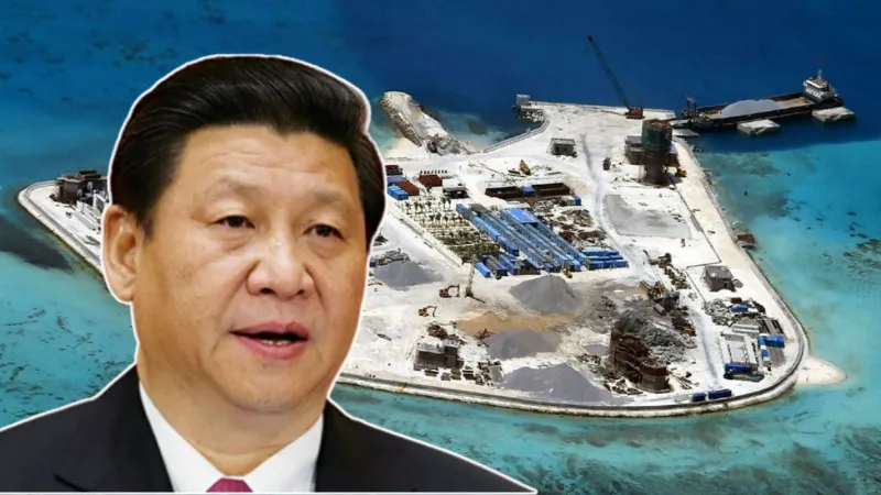 एशिया में बड़े युद्ध की तैयारी कर रहा चीन! समुंदर के बीच बना डाला कृत्रिम द्वीप, सैनिक किए तैनात
