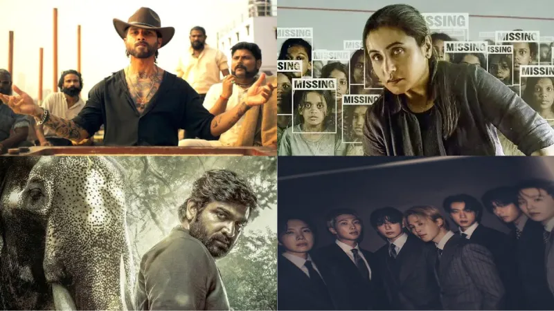 Friday OTT Release BTS The Return Kaattaan Mardaani 3 o romeo Netflix Prime Video