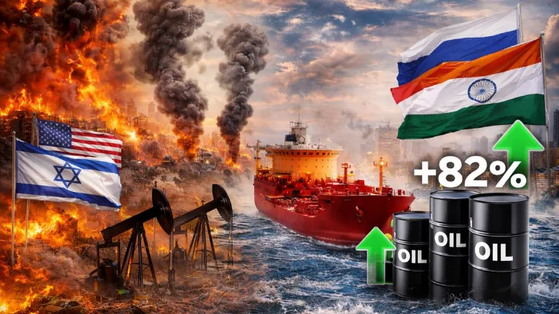 मिडिल ईस्ट संकट के बीच भारत को मिला दोस्त का साथ, 82% बढ़ी रूसी तेल सप्लाई, सस्ता होगा पेट्रोल-डीजल?