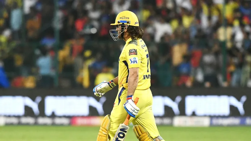 IPL 2026 MS Dhoni out of initial matches blow to CSK Leg Injury