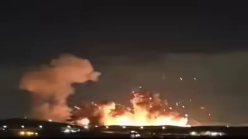 ईरान के न्यूक्लियर शहर में अमेरिका की एयर स्ट्राइक, इस्फ़हान पर दागे बंकर बस्टर बम, देखें VIDEO