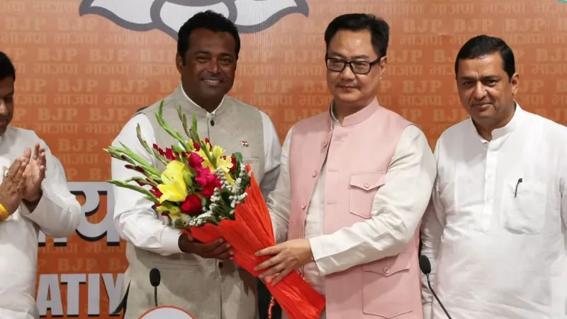 West Bengal Assembly Elections 2026 Indian tennis player Leander Paes joins BJP
