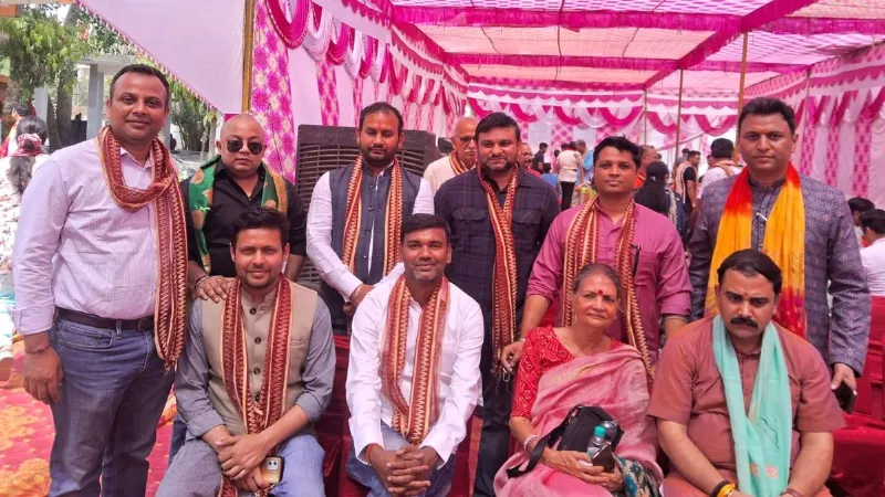 Third foundation year of Maa Sita Rasoi celebrated in Noida Extension huge bhandara organized