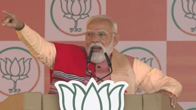 चाय के साथ-साथ चिप से भी पहचानेगी... असम के गोगामुख में बोले पीएम मोदी, कांग्रेस पर साधा निशाना