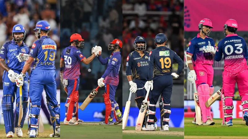 First double header of IPL 2026 today DC vs MI GT vs RR matches Venue