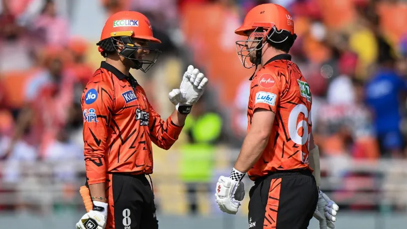 SRH made the highest powerplay score in IPL 2026 Abhishek Sharma TRAVIS HEAD