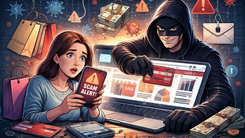 Online Shopping Cyber Fraud How to identify fake online websites