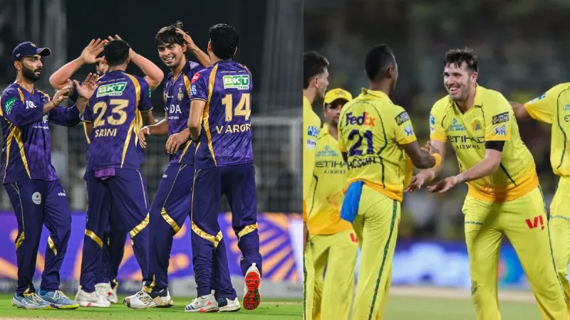 IPL 2026: आज चेन्नई और कोलकाता के बीच भिड़ंत, क्या धोनी की होगी वापसी? जानें पिच रिपोर्ट