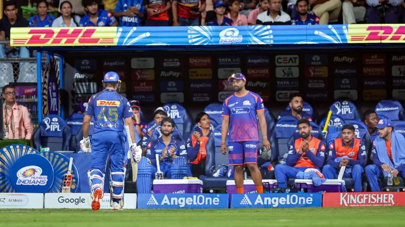 IPL 2026 Rohit Sharma will not play in the next match mumbai indians