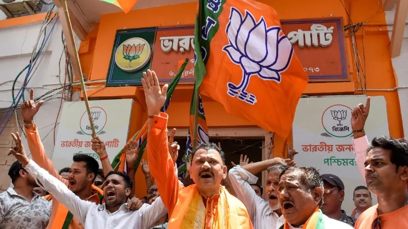 formation of new government in west Bengal BJP legislature party meeting on May 8