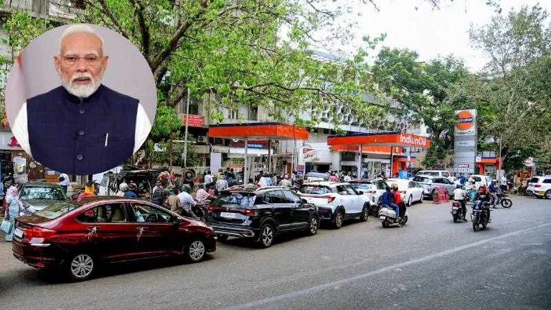 Petrol-Diesel: पीएम मोदी की अपील के बाद पेट्रोल पंपों पर लगी भीड़, टंकी फुल कराने के लिए पैनिक हुए लोग