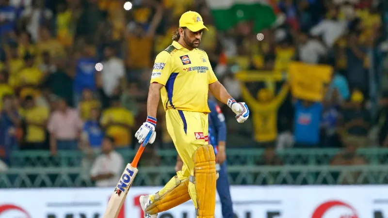 CSK vs SRH Will MS Dhoni play the last match of his IPL career today