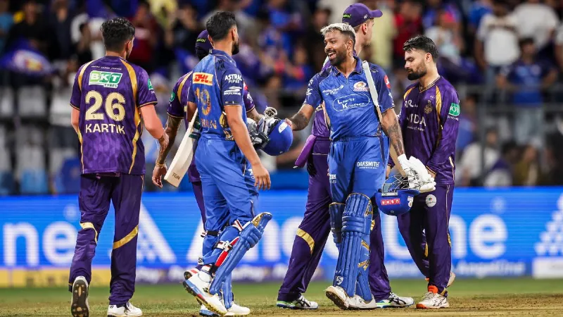 MI vs KKR: आज मुंबई और कोलकाता के बीच भिड़ंत; जानिए प्लेइंग इलेवन, पिच रिपोर्ट और मैच प्रिडिक्शन