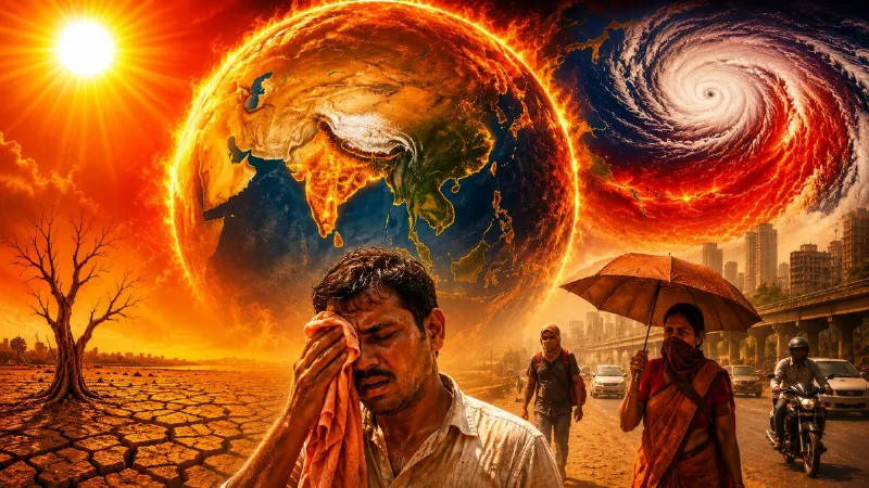 El Nino: पड़ेगी रिकॉर्डतोड़ गर्मी, भट्टी की तरह तपेगी धरती! भारत पर क्या होगा सुपर अल नीनो का असर?