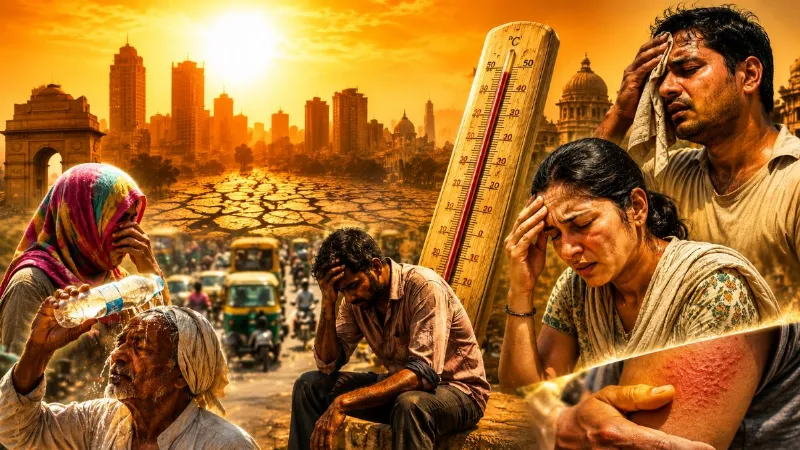 दुनिया की 15 सबसे गर्म जगहों में भारत के 9 शहर, हीटवेव ने तोड़ा रिकॉर्ड, 50 डिग्री पहुंचेगा तापमान!