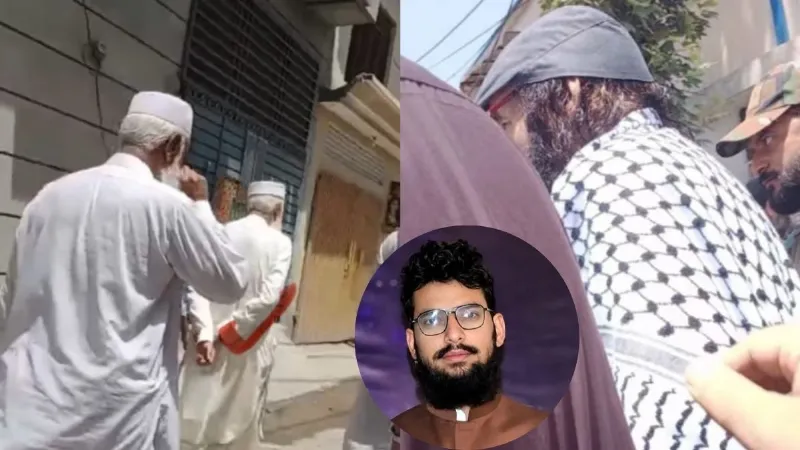 हमजा बुरहान के जनाजे में पहुंचा हिजबुल चीफ सलाउद्दीन, PoK में लगा आतंकियों का जमावड़ा