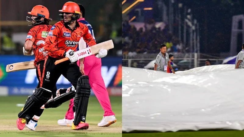 SRH vs RR: बारिश में धुला हैदराबाद-राजस्थान मुकाबला तो क्या होगा नतीजा? जानिए कौन-सी टीम होगी बाहर
