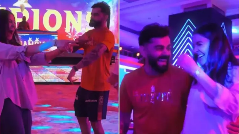 Virat Kohli and Anushka Sharma Dance Viral Video rcb won ipl 2026