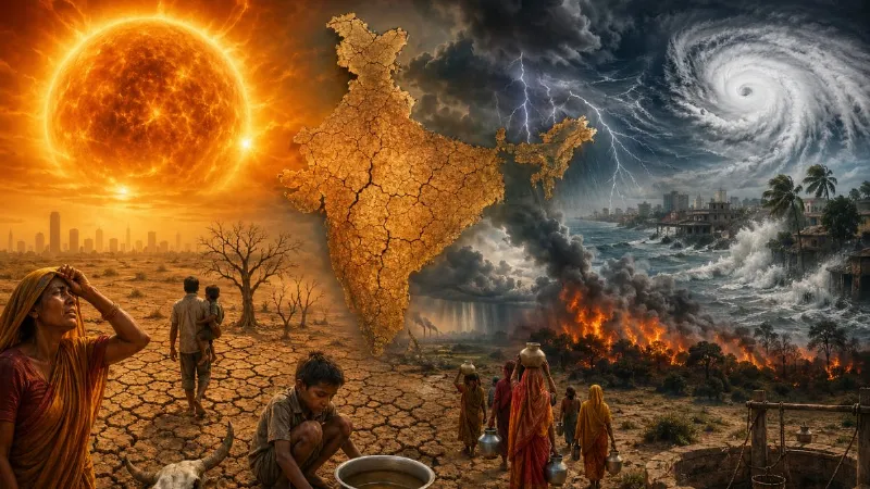 El Nino: गर्मी, सूखा, कम बारिश... दुनियाभर में बदलेगा मौसम का मिजाज, भारत पर क्या होगा अल नीनो का असर?