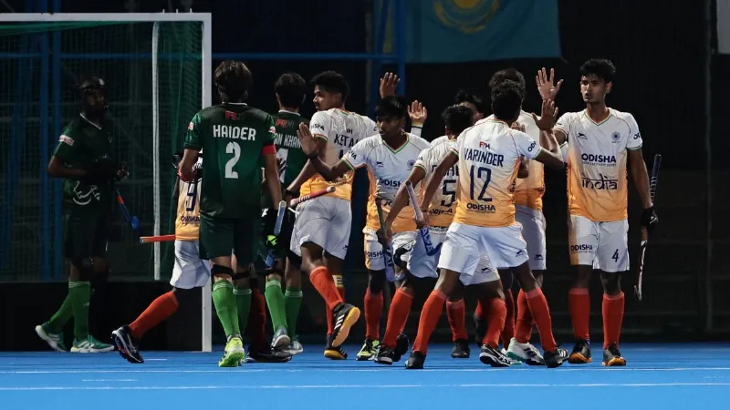 भारत ने पाकिस्तान को हराकर एशिया कप फाइनल में मारी एंट्री, आखिरी क्वार्टर में बदला पूरा मैच