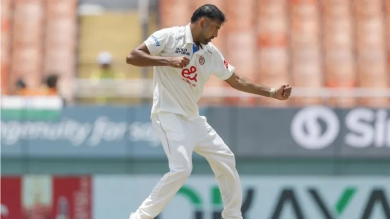 IND vs AFG Afghan fast bowler Mohammad Salim had a blast in India took 6 wickets on his debut tour