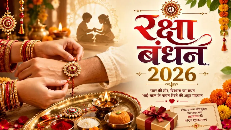 Raksha Bandhan 2026 date Shubh Muhurat Rahu Kaal time and puja vidhi