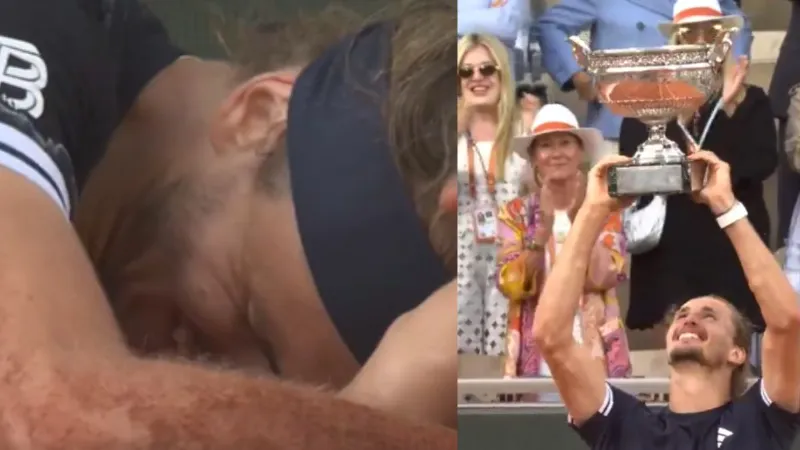 French Open Final Alexander Zverev won first Grand Slam defeated new king of Roland Garros
