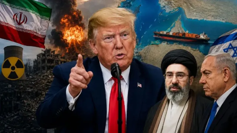 Trump active for peace in Middle East iran  israel told Netanyahu do not retaliate