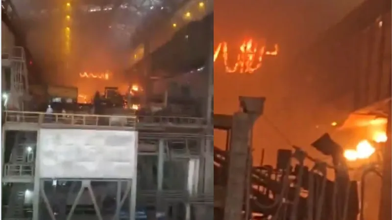 विशाखापत्तनम स्टील प्लांट में दर्दनाक हादसा, 8 श्रमिकों की मौत, कई घायल