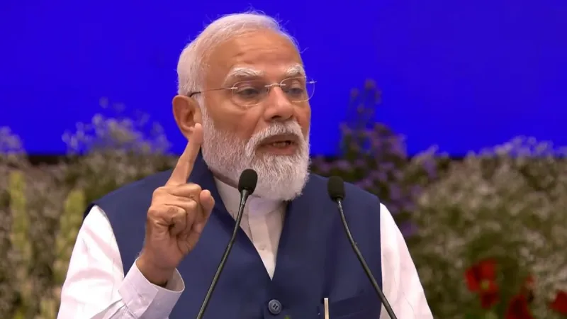 2014 के बाद बदली देश की किस्मत, कांग्रेस के कुचक्र से आजाद हुआ... भारत मंडपम में PM मोदी का संबोधन