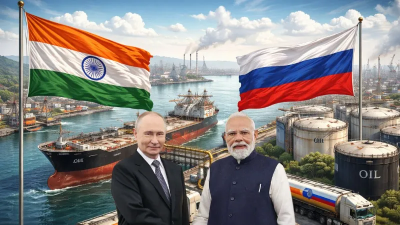 भारत ने अमेरिकी प्रतिबंधों को दिखाया ठेंगा! बना रूसी तेल का दूसरा सबसे बड़ा खरीदार, आयात में 21% उछाल