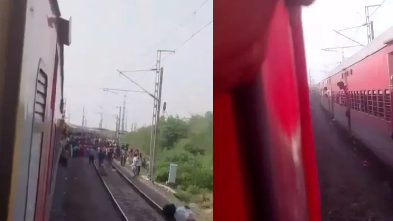 अफवाह बनी जानलेवा... मुरैना में चलती ट्रेन से कूदे यात्री, सामने से आई पातालकोट एक्सप्रेस, 4 यात्रियों की मौत