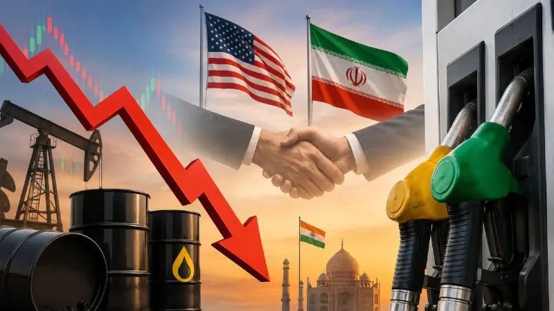 Crude oil prices fell following the US-Iran agreement petrol and diesel prices