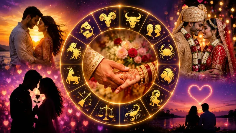 Love Rashifal: कर्क राशि वालों की तय होगी शादी, इन जातकों को मिलेगा रोमांस, जानें आज का लव राशिफल