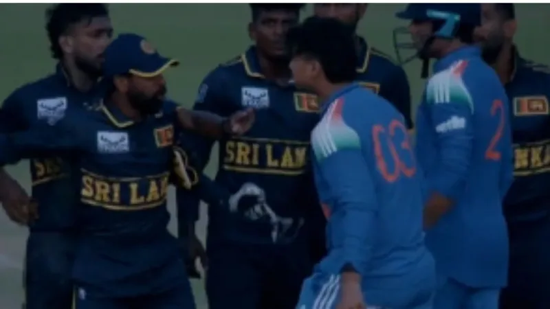 मैदान पर भड़के वैभव सूर्यवंशी, श्रीलंकाई खिलाड़ी से हुई तीखी बहस, क्या लगेगा बैन? जानें क्या ICC लेगी एक्शन