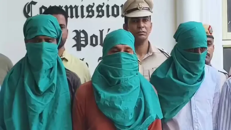 दिल्ली-यूपी-हरियाणा में दहशत फैलाने वाला गैंग धराया, 1 लाख का इनामी सरगना भी गिरफ्तार