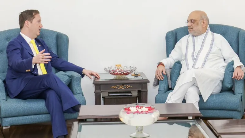 अमित शाह से मिले अमेरिकी राजदूत सर्जियो गोर, बैठक में सीमा सुरक्षा समेत इन मुद्दों पर हुई बात