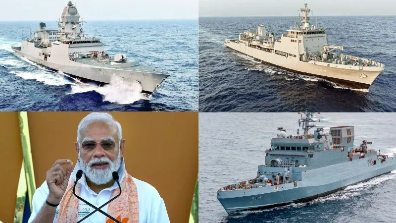 दूनागिरी, अग्रेह, संशोधक... नौसेना में शामिल हुए 3 स्वदेशी युद्धपोत, जानें इनकी ताकत और खासियत