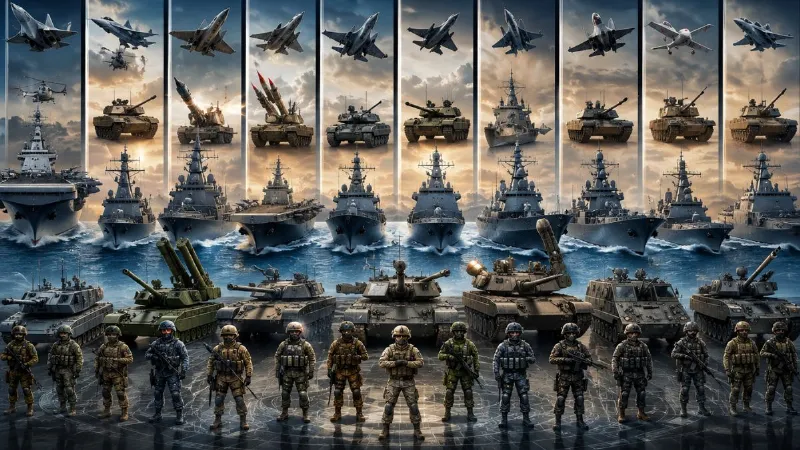 Global Firepower Index: दुनिया के 10 सबसे ताकतवर देशों की लिस्ट जारी, क्या है भारत का नंबर? देखें