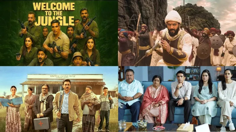 'राजा शिवाजी' से लेकर 'वेलकम टू द जंगल' तक... इस हफ्ते दर्शकों को मिलेगा एंटरटेनमेंट का फुल पैकेज